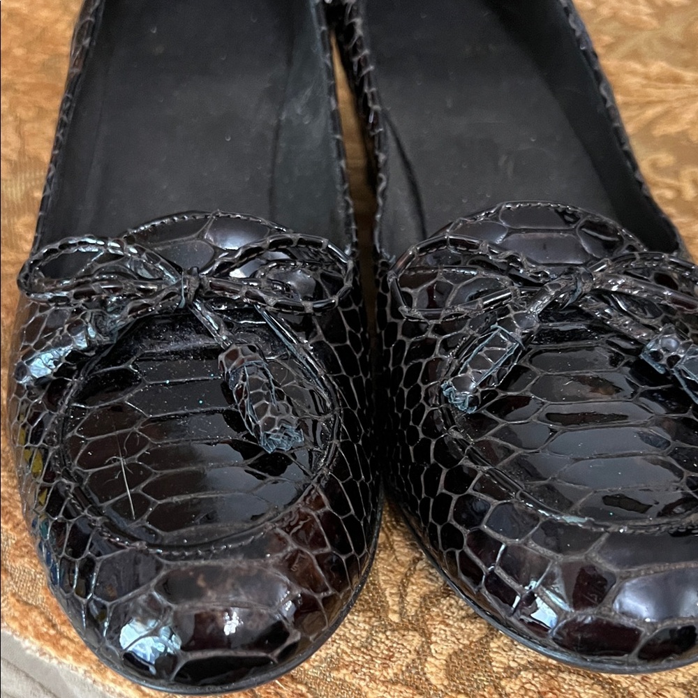 Stuart Weitzman Pre-Owned Brown patents leather Tussle shoes - Picture 2 of 8